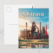 Dolní Vítkovice industrieel complex, Ostrava Briefkaart (Voorkant / Achterkant)