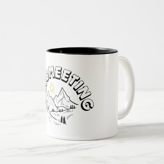 DOLOMETING TWEEKLEURIGE KOFFIEMOK (Voorkant rechts)