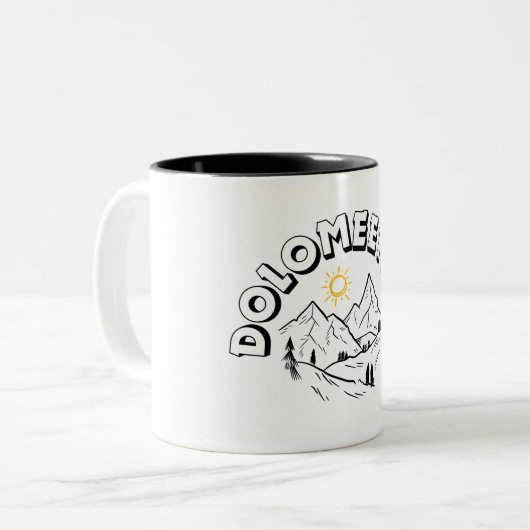 DOLOMETING TWEEKLEURIGE KOFFIEMOK (Voorkant links)