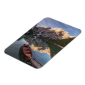 Dolomietalpen | Pragser Wildsee | Tirol, Italië Magneet (Linkerzijde)