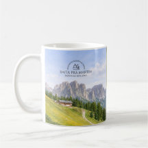 Dolomieten Alpen Hut Aquarel Natuur Landschap