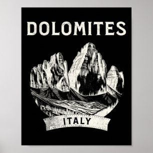 Dolomieten Berg Italië Wandelen Klimmen Poster