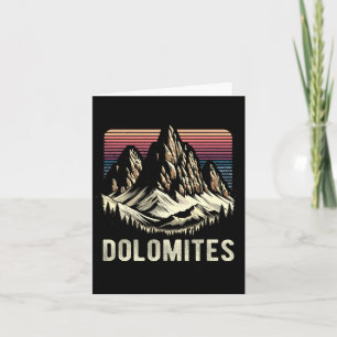 Dolomieten Bergen Dolomieten Alpen Klimmen Wandele Kaart