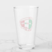 Dolomieten die Carabiner beklimmen Glas (Achterkant)