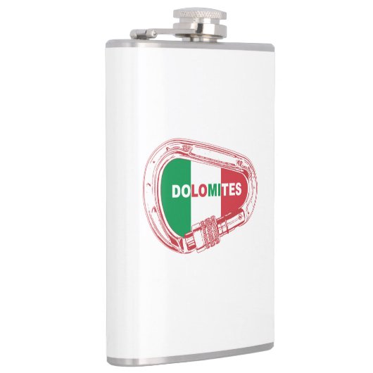 Dolomieten die Carabiner beklimmen Heupfles (Rechts)