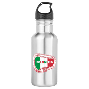 Dolomieten die Carabiner beklimmen Waterfles