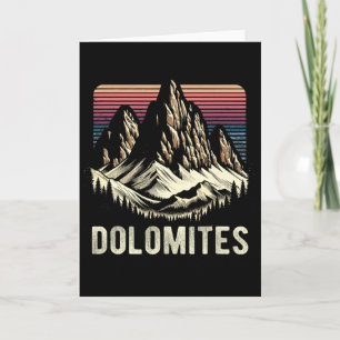 Dolomieten Dolomitische Alpen Klimmen Wandelen Kaart