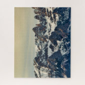 Dolomieten Italiaans berglandschap met sneeuw Legpuzzel (Verticaal)