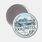 Dolomieten Italië Magneet (Voorkant / Achterkant)