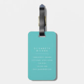 Dolomieten Italië Reis Bagage Labels (Achterkant verticaal)