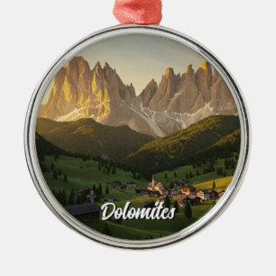 Dolomieten Italië Reizen Metalen Ornament