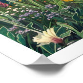 Dolomieten, Italië Retro Reizen Poster (Hoek)