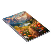 Dolomieten Italië  stijl reisposter Notitieboek (Rechterzijde)