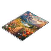 Dolomieten Italië  stijl reisposter Notitieboek (Linkerzijde)