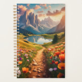 Dolomieten Lake in stijl Planner (Voorkant)