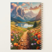 Dolomieten Lake in stijl Planner (Achterkant)