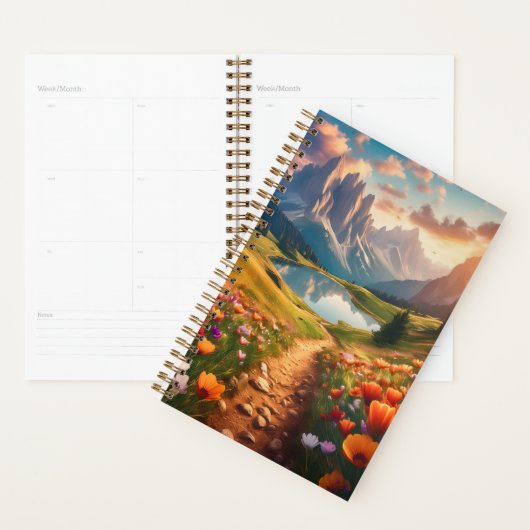 Dolomieten Lake in stijl Planner (Display)