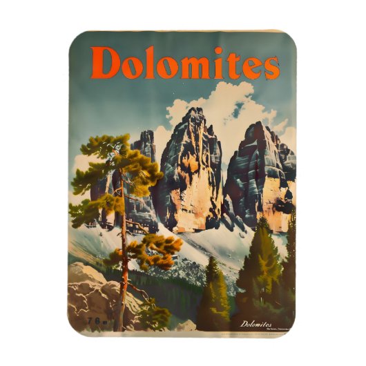 Dolomieten  magneet (Verticaal)