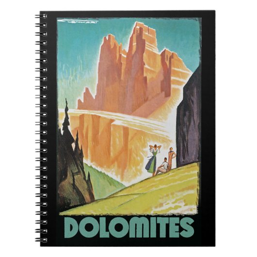 Dolomieten Notitieboek (Voorkant)