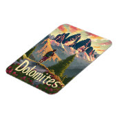 Dolomieten wandelen magneet (Linkerzijde)