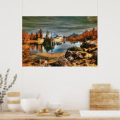 Dolomietenbergen, italië poster (Keuken)