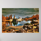 Dolomietenbergen, italië poster (Voorkant)