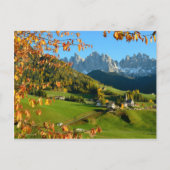 Dolomietendorp in het briefkaart (Voorkant)