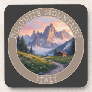 Dolomietengebergte Italië Bier Onderzetter