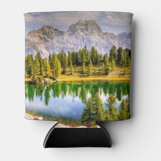 Dolomietgebergten en het sluipende landschap van h blikjeskoeler (Voorkant)