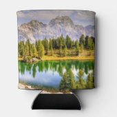 Dolomietgebergten en het sluipende landschap van h blikjeskoeler (Achterkant)