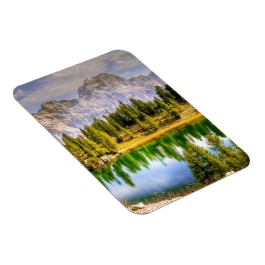 Dolomietgebergten en het sluipende landschap van h magneet (Rechterzijde)