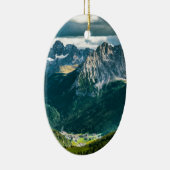 Dolomites alps, Italië Keramisch Ornament (Rechts)