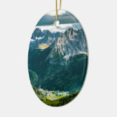 Dolomites alps, Italië Keramisch Ornament (Links)