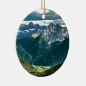 Dolomites alps, Italië Keramisch Ornament (Rechts)