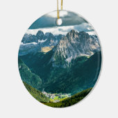 Dolomites alps, Italië Keramisch Ornament (Links)