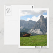 Dolomites Briefkaart (Voorkant / Achterkant)
