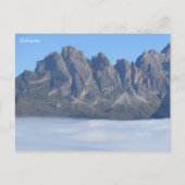 Dolomites Briefkaart (Voorkant)