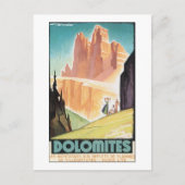 Dolomites Briefkaart (Voorkant)