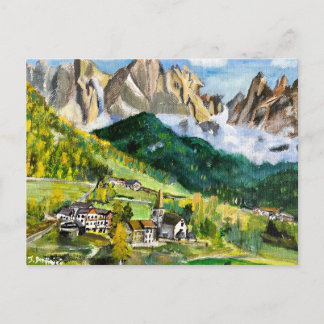Dolomites, Briefkaart