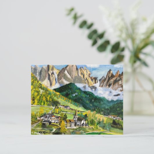 Dolomites, Briefkaart (Staand voorkant)