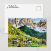 Dolomites, Briefkaart (Voorkant / Achterkant)