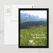Dolomites Briefkaart (Voorkant / Achterkant)