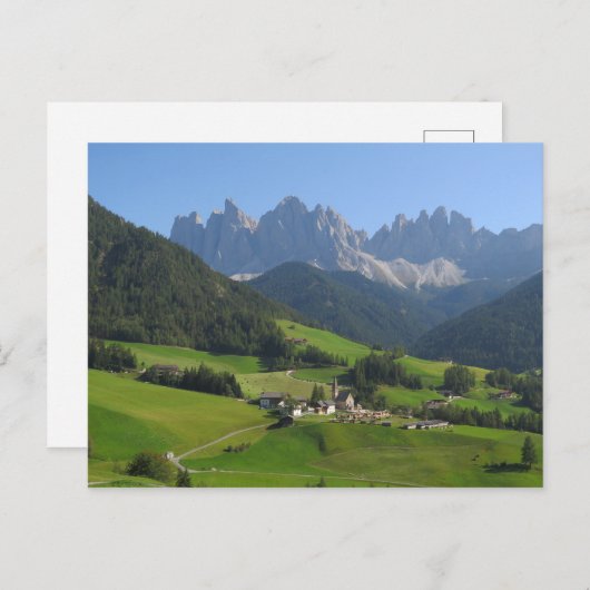 Dolomites Briefkaart (Voorkant / Achterkant)