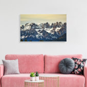 Dolomites, italiaanse alpen canvas afdruk (Insitu (Woonkamer))