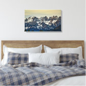 Dolomites, italiaanse alpen canvas afdruk (Insitu (Slaapkamer))