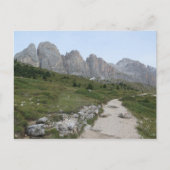 Dolomites Italië Briefkaart (Voorkant)