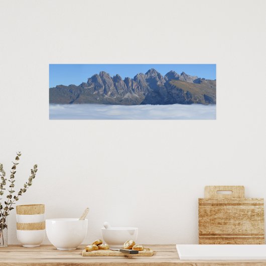 Dolomites Italië Poster (Keuken)