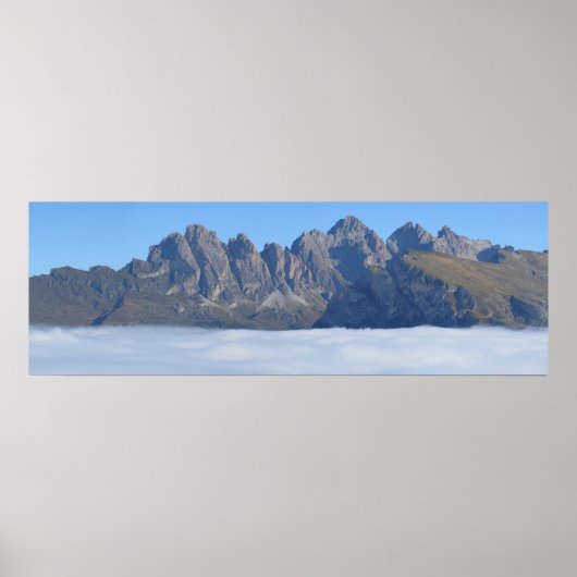 Dolomites Italië Poster (Voorkant)
