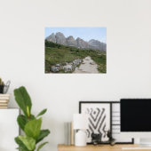 Dolomites Italië Poster (Thuiskantoor)