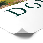 Dolomites Italy Mountain Alpine Cabin Art Poster (Hoek)